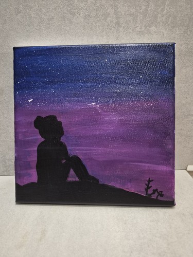 Peinture acrylique sur - , toile