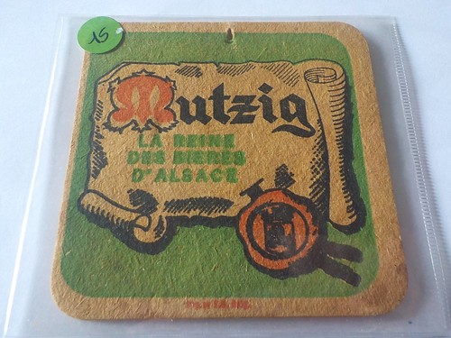 Sous bock ancien - bock,