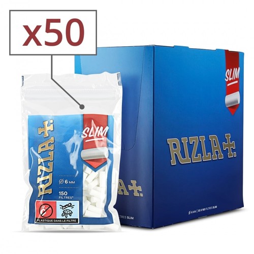 Filtres rizla slim x 50 - +,