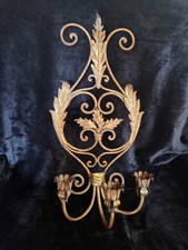 Applique Murale Ancienne Doré