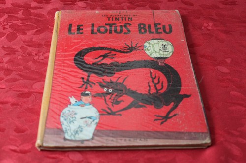 Tintin lotus bleu b17 - tintin, le