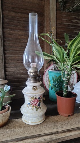 Lampe pétrole vintage en - pétrole,