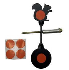 Cible rotative en acier