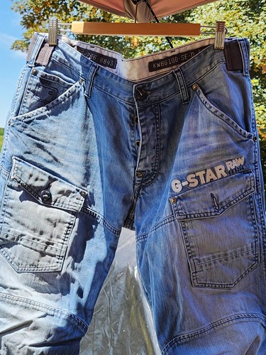 Star raw jeans baggy cargo - raw,