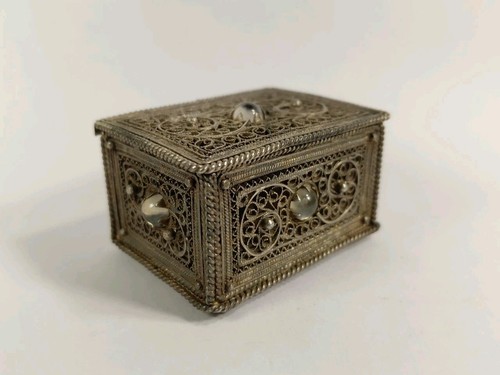 Boite bijoux métal - boite, à
