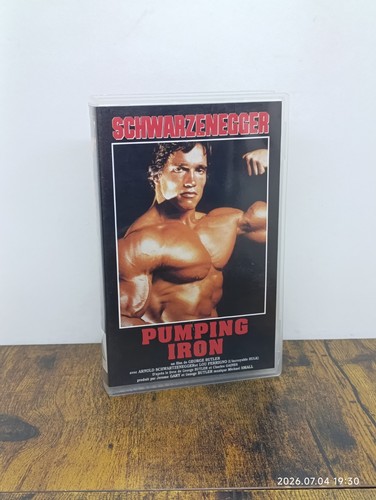 Vhs pumping iron k7 - :,