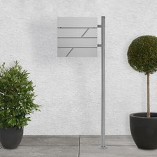 Boîte aux lettres gris clair