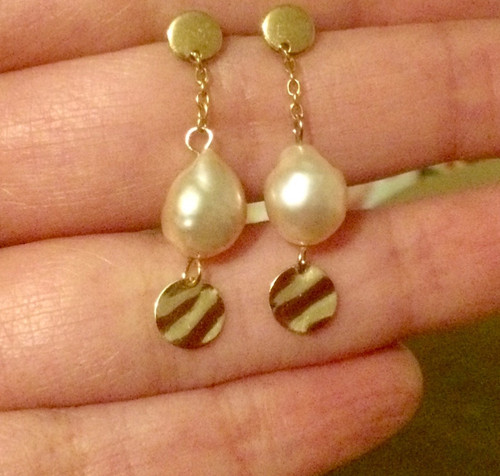 Jaune carats perles de - jaune, carats-perles