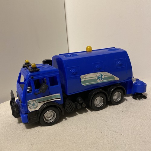 Camion bleu plastique jouet - camion,