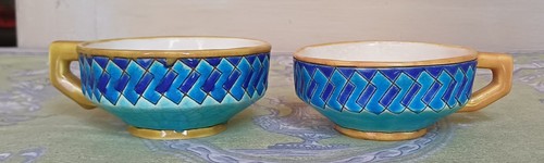 Paire tasses art déco - de,