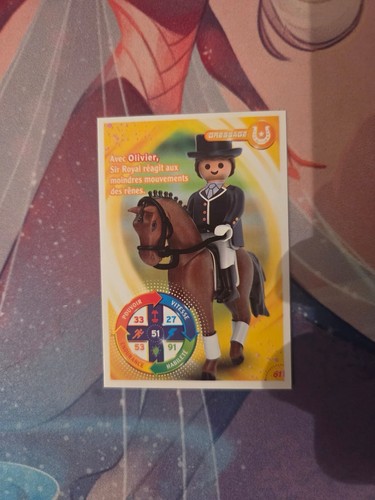 Playmobil carte dressage - playmobil,
