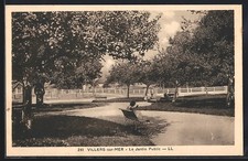 CPA Villers-sur-Mer, Le Jardin Public 