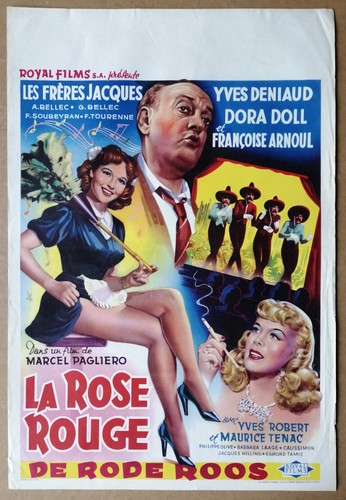Rose rouge louis funes - rouge, de