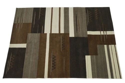 Tapis braun beige gris - braun,