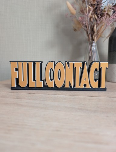 Plaque logo full contact - plaque,