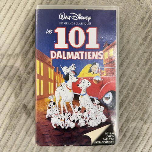 Vhs disney les 101 dalmatiens - disney,