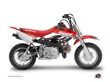 Kit Deco Moto Cross Stage Honda 50 CRF Rouge