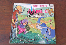 LIVRE DISQUE 33 TOURS " MERLIN