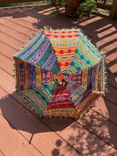Decorative Cotton Umbrella Sun Parasol Free Shipping