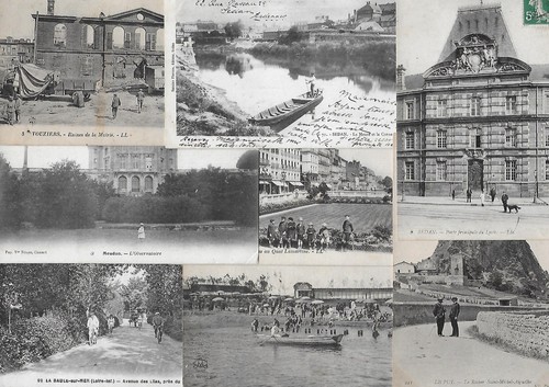 Lot cartes postales - 50,