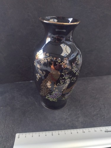 Vase japonais vintage - , noir