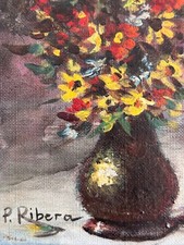 Ancien tableau huile sur toile