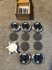 (5) Bang and Olufsen B&O Beolab 14 Speakers w/ Dark Grey Cover Tested Works FS