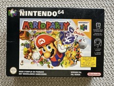 Mario Party N64 – Complet PAL EUR – Boîte + Notice TBE