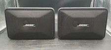 Bose 101 SERIES I BLACK Music Monitor Indoor Outdoor Speakers NOS