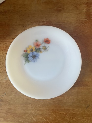 Assiette arcopal fleurs - assiette, en
