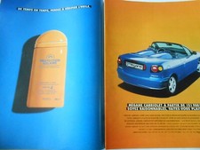 Advert 1997 Renault Mégane Cabriolet Sun Protection