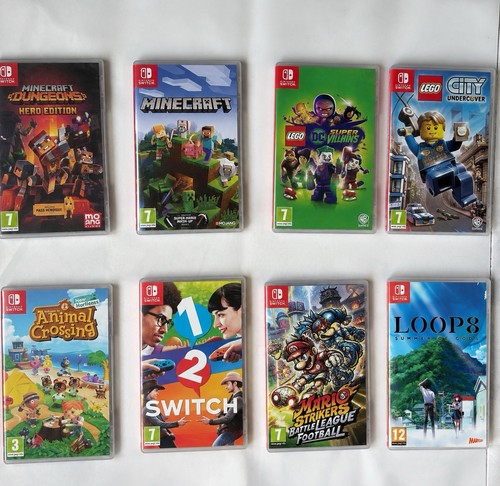 Nintendo switch lot - lot, 8