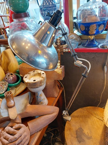 Lampe atelier houillon prouvé - lampe,