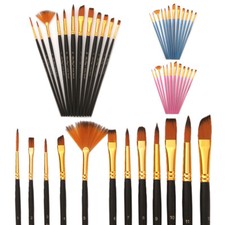 12Pcs Pinceaux De Peinture À