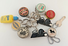 9 Keychain ??? Kiwi Black Lion Black Swan... ???