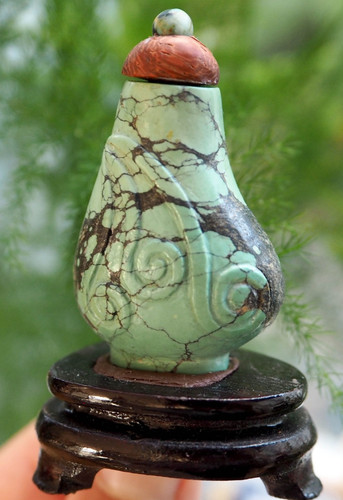 Tabatière mini vase statuette - tabatière,