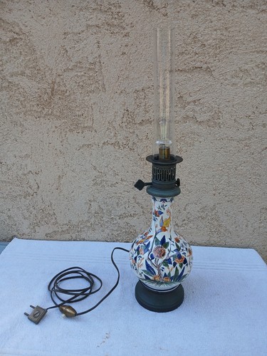 Belle lampe huile ancienne - huile,