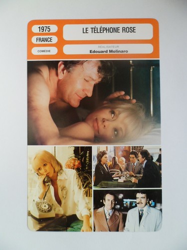 Carte fiche cinema 1975 - fiche,