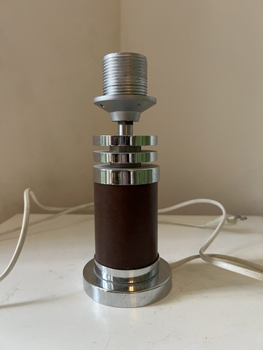 Pied lampe vintage chrome - vintage,