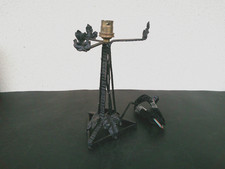 PIED DE LAMPE ART DECO FER