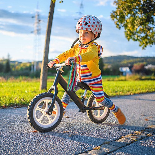 Porte bébé banderoles vélo - banderoles,