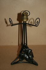 Pied de Lampe en fer forgé