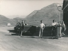 Snapshot Mountain Antique Car Convertible Animated Car Vintage Antenna
