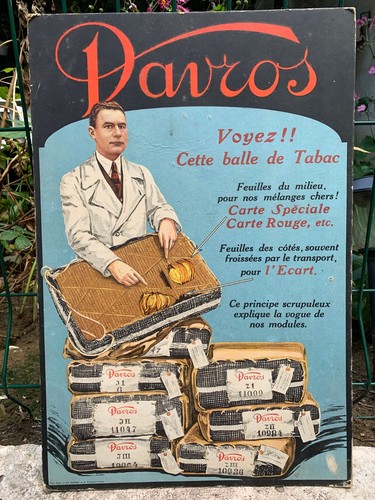 Ancienne plaque publicitaire - plaque,