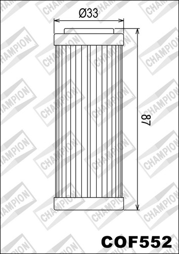 Cof552 filtre huile - cof552,