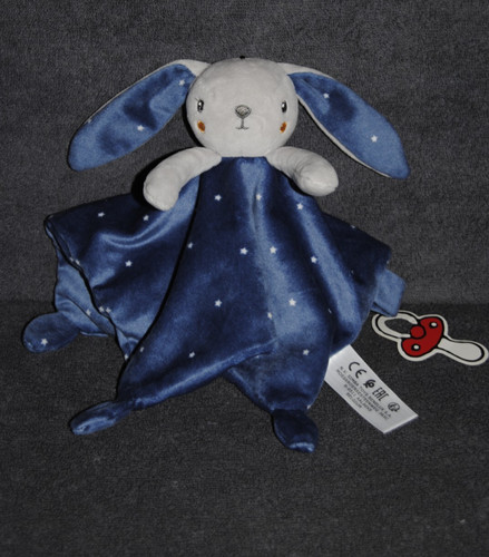 Doudou lapin plat - lapin,