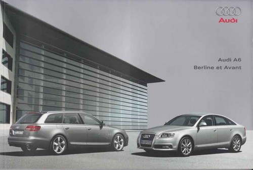 Catalogue brochure audi - catalogue, a6