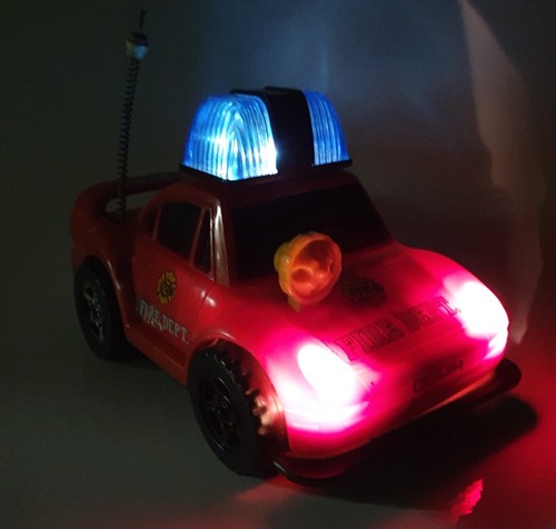 Voiture pompier gyrophare - voiture,