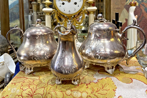Ancien service café anglais - ancien,