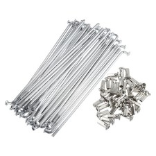 36 pièces argent 4mm filetage